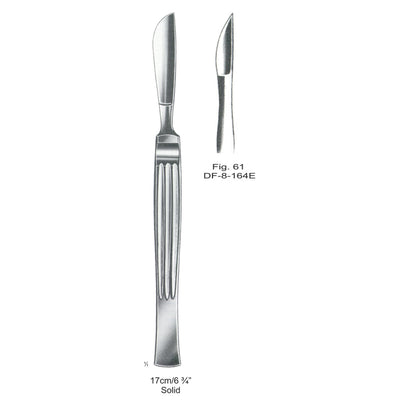 Operating Knives Fig. 61,Solid 17cm (DF-8-164E)