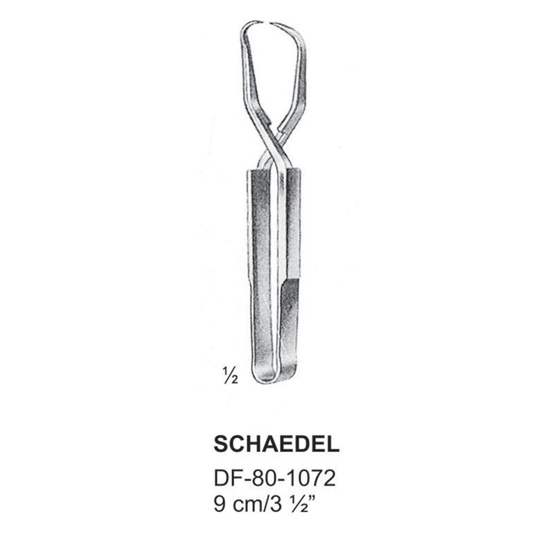 Schaedel Towel Forceps, 9cm (DF-80-1072) by Dr. Frigz