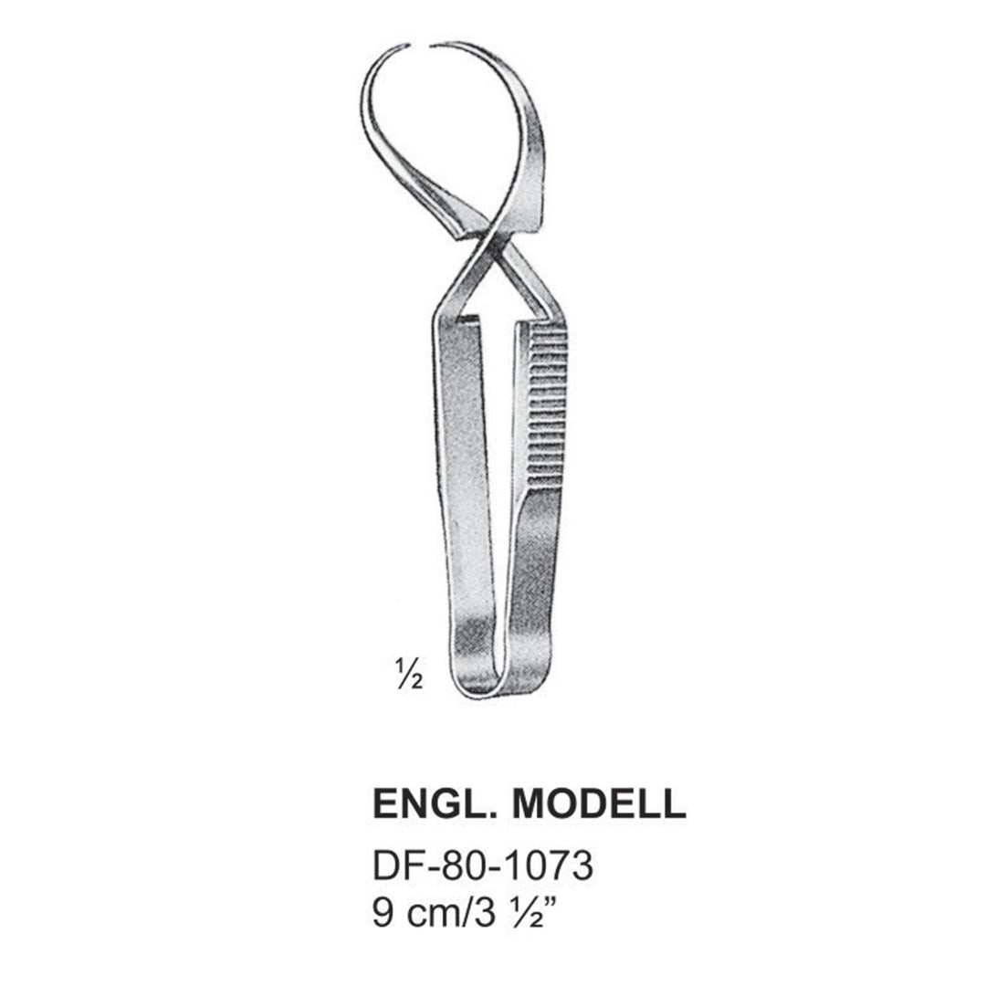 Engl.Modell Towel Forceps, 9cm (DF-80-1073) by Dr. Frigz