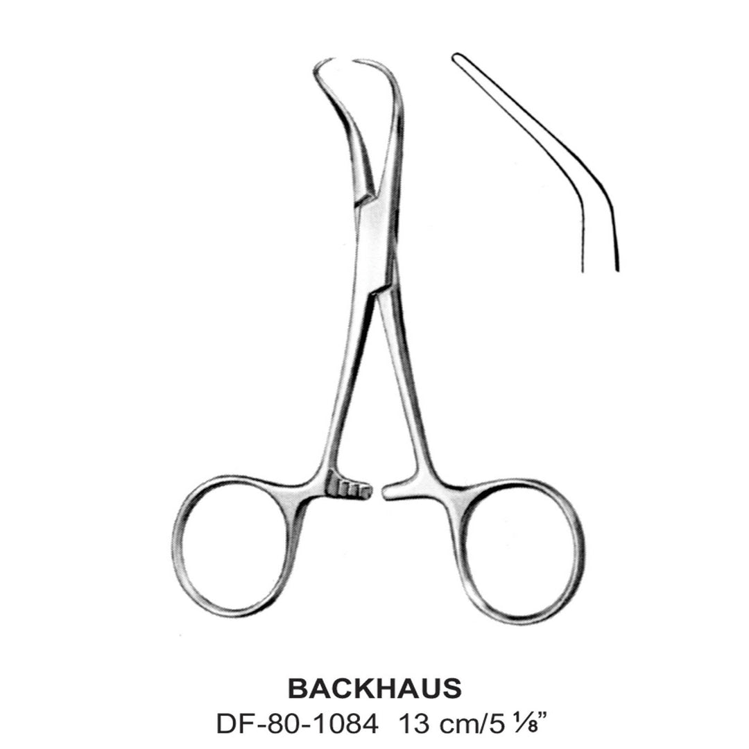 Backhaus Towel Forceps, 13cm (DF-80-1084) by Dr. Frigz