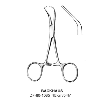 Backhaus Towel Forceps, 15cm (DF-80-1085) by Dr. Frigz
