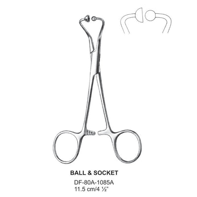 Ball & Socket Towel Clamp, 11.5Cm (Df-80A-1085A) by Raymed