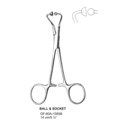 Ball & Socket Towel Clamp, 14Cm (Df-80A-1085B) by Raymed
