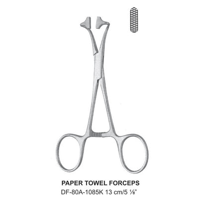 Paper Towel Forceps, 13cm (DF-80A-1085K) by Dr. Frigz