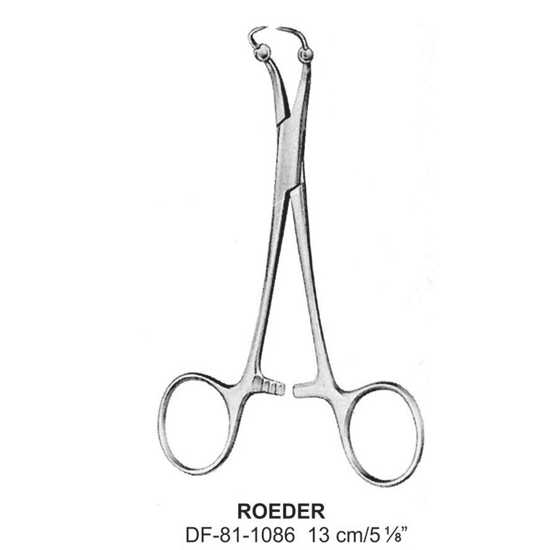 Roeder Towel Forceps, 13cm (DF-81-1086) by Dr. Frigz