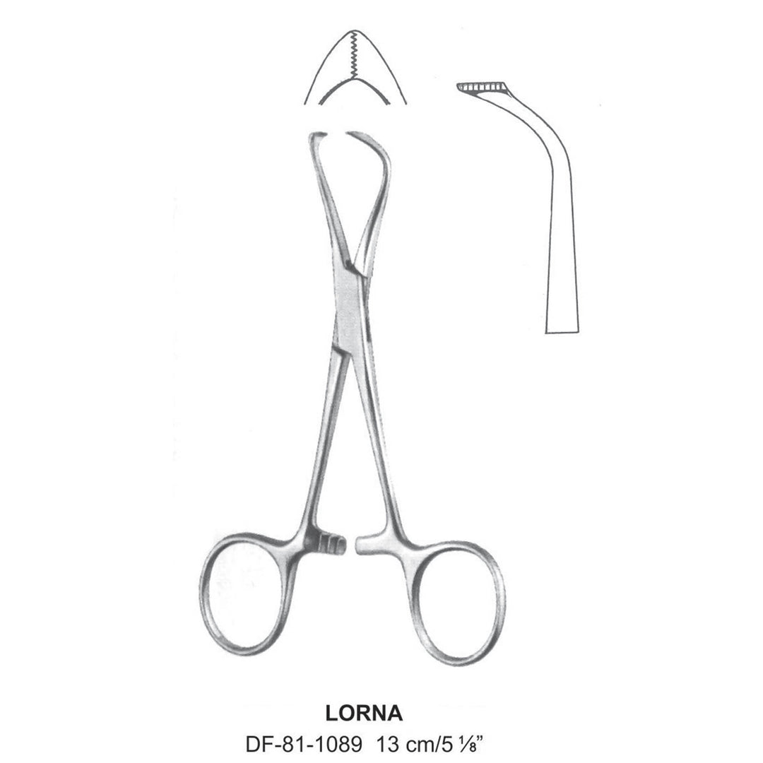 Lorna Towel Forceps, 13cm (DF-81-1089) by Dr. Frigz