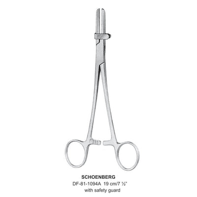 Schoenberg Tubing Clamp, With Safety Guard, 19cm (DF-81-1094A) by Dr. Frigz