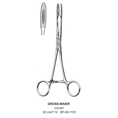 Gross-Maier Forceps, Curved, 20cm (DF-83-1131) by Dr. Frigz