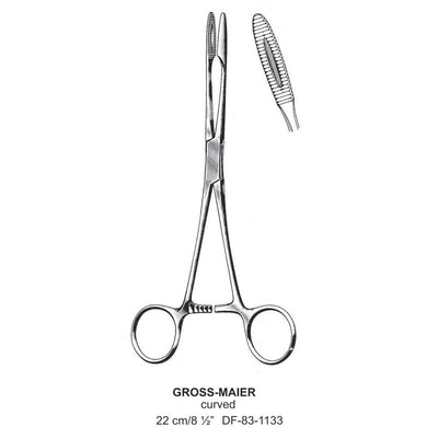 Gross-Maier Forceps, Curved, 22cm (DF-83-1133) by Dr. Frigz