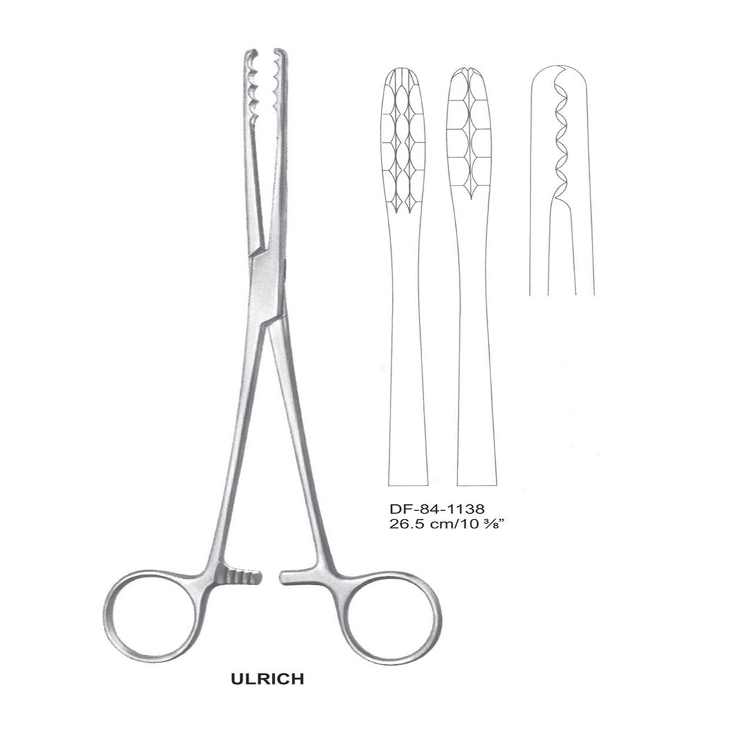 Ulrich Swab Forceps, Straight, 26.5cm (DF-84-1138) by Dr. Frigz