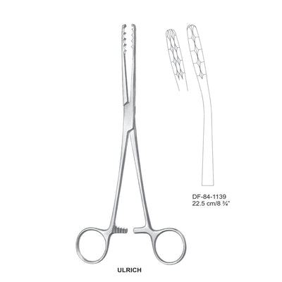 Ulrich Swab Forceps, Curved, 22.5cm (DF-84-1139)