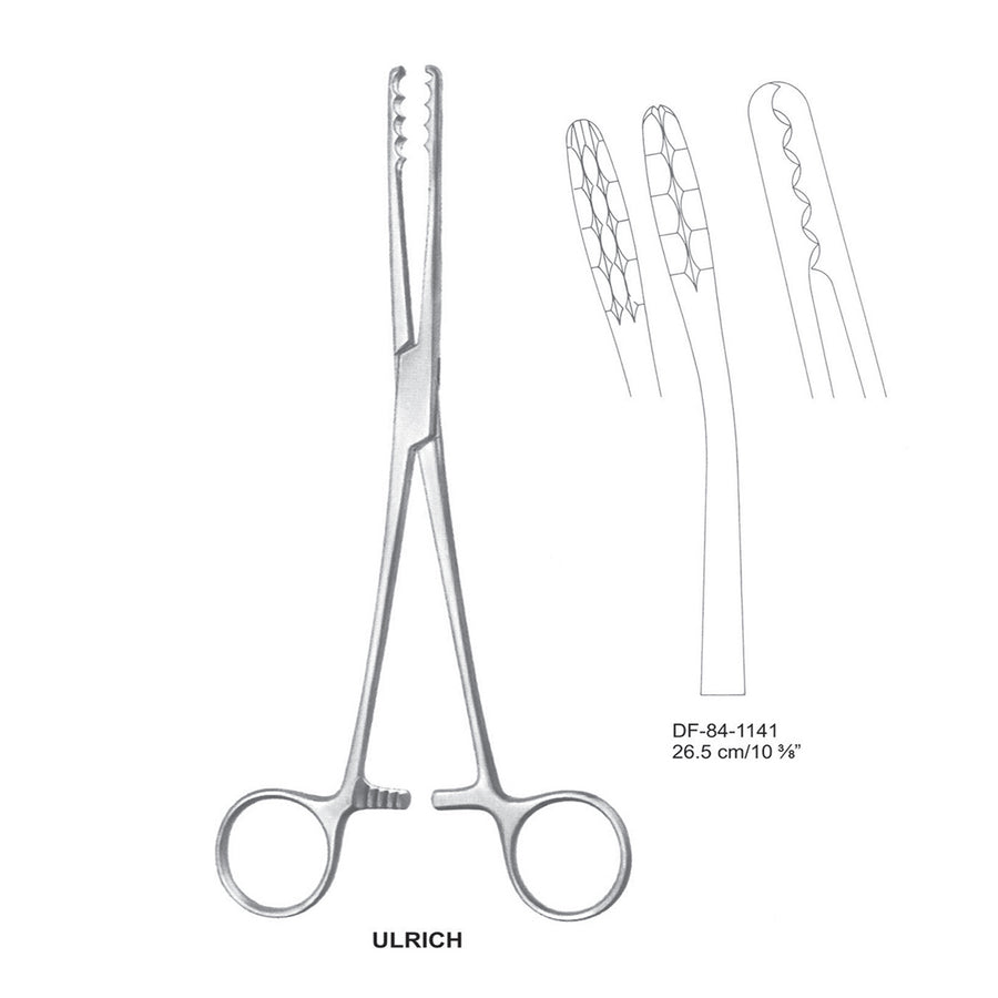 Ulrich Swab Forceps, Curved, 26.5cm (DF-84-1141) by Dr. Frigz