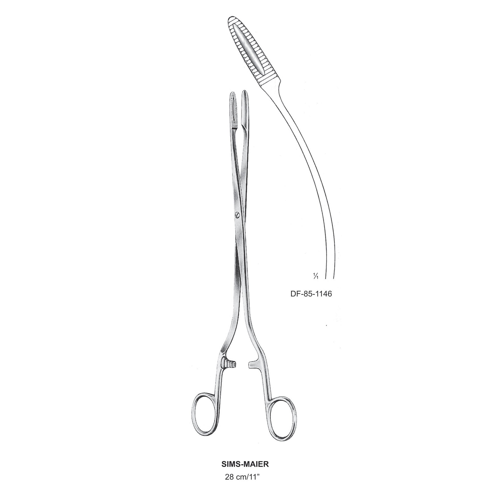 Sims-Maier Swab Forceps Surgery Instrument – Dr Frigz