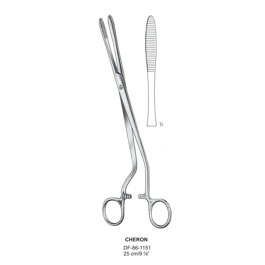 Cheron Dressing Forceps, 25cm (DF-86-1151) by Dr. Frigz