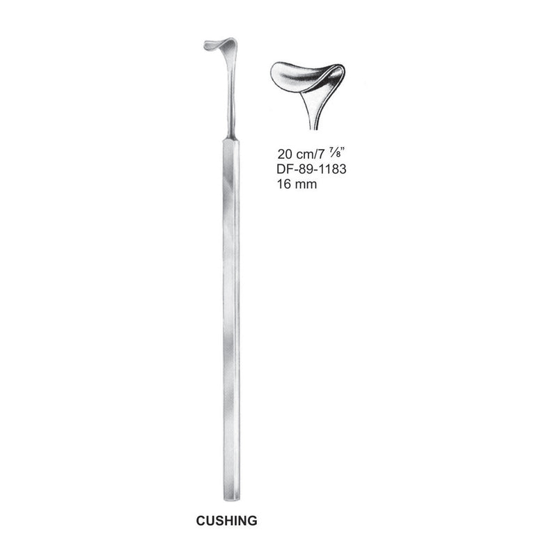 Cushing Retractors,24Cm,16mm  (DF-89-1183) by Dr. Frigz
