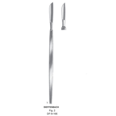 Dieffenbach Operating Scalpels Fig. 2  (DF-9-166) by Dr. Frigz