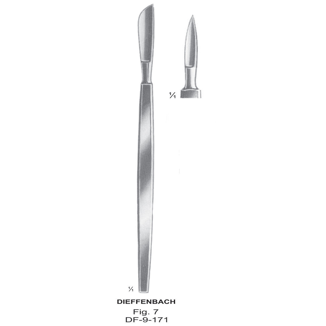 Dieffenbach Operating Scalpels Fig. 7  (DF-9-171) by Dr. Frigz