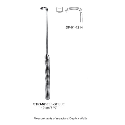 Straightandell Stille Retractors 19 cm  (DF-91-1214)