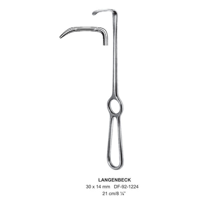 Lengenbeck Retractors, 21Cm, 30X14mm  (DF-92-1224)