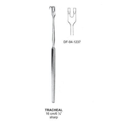 Tracheal Retractors 2 Prong Sharp 16cm  (DF-94-1237)