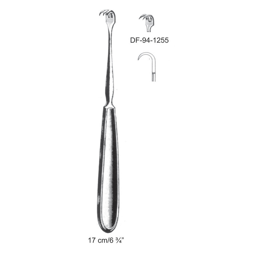 Retractors,17cm Sharp Two Prong  (DF-94-1255) by Dr. Frigz