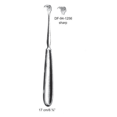 Retractors,17cm Sharp Three Prong  (DF-94-1256)