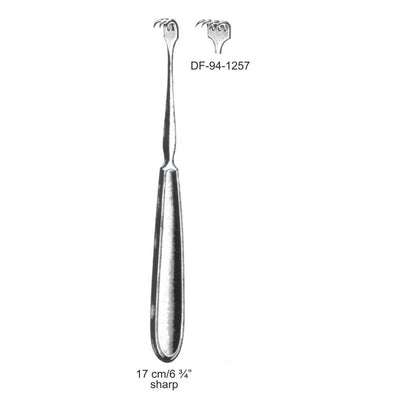 Retractors,17cm Sharp Four Prong  (DF-94-1257)