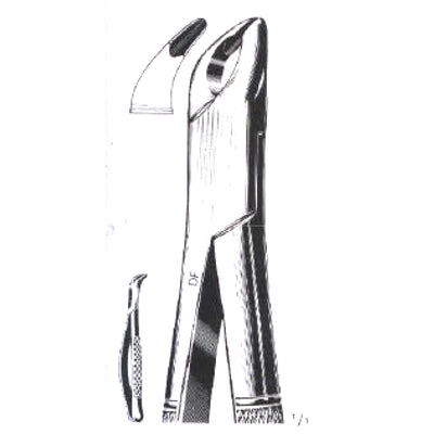 Cryer Lower Bicuspids, Incisors And Roots  Modified, American Pattern, Extracting Forceps. Fig. 151A (DF-97-6888) by Dr. Frigz