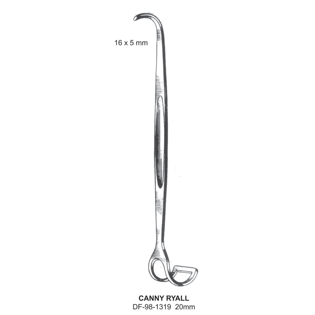Canny Ryall Retractors,20mm ,16X5mm  (DF-98-1319) by Dr. Frigz