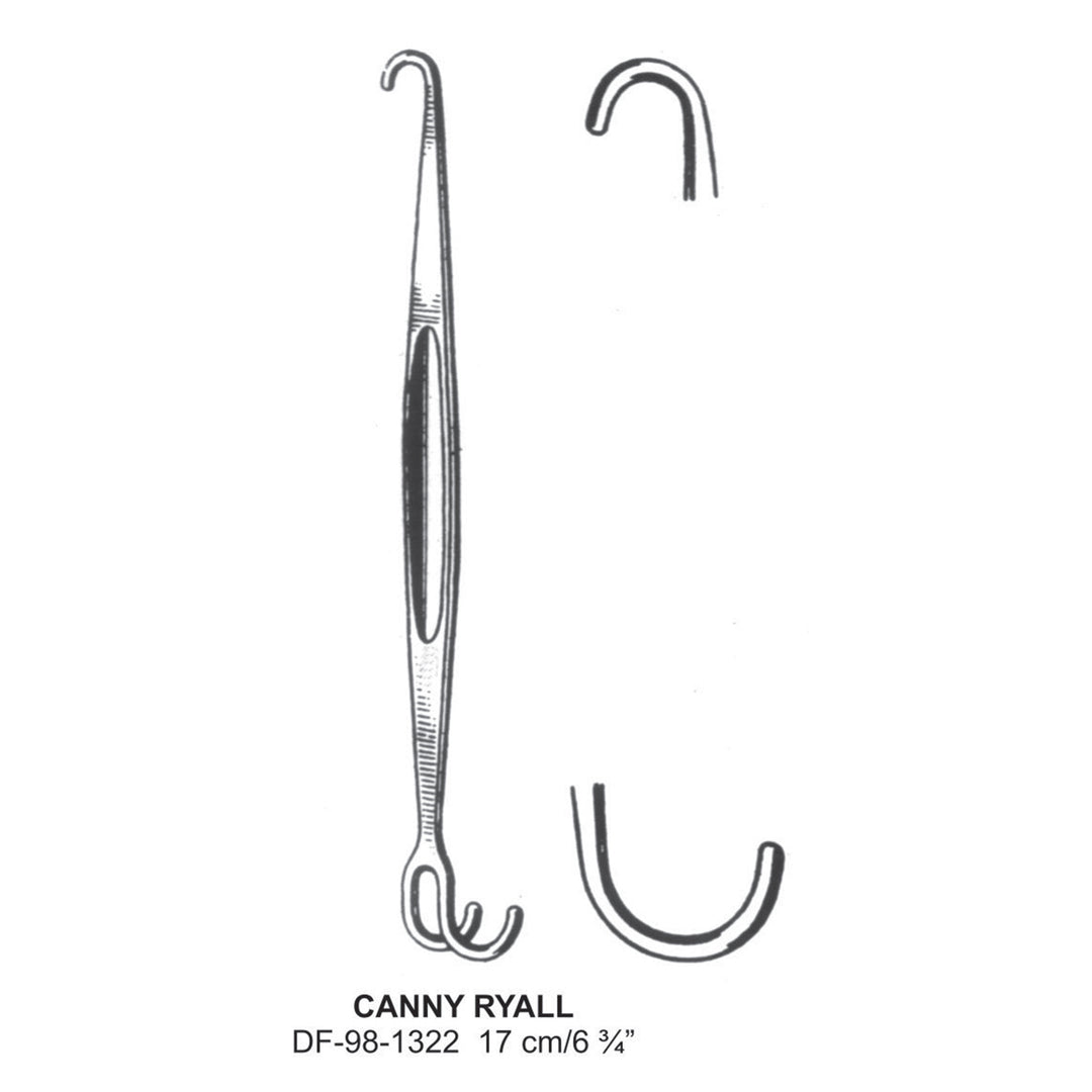 Canny Ryall Retractors,17cm  (DF-98-1322) by Dr. Frigz