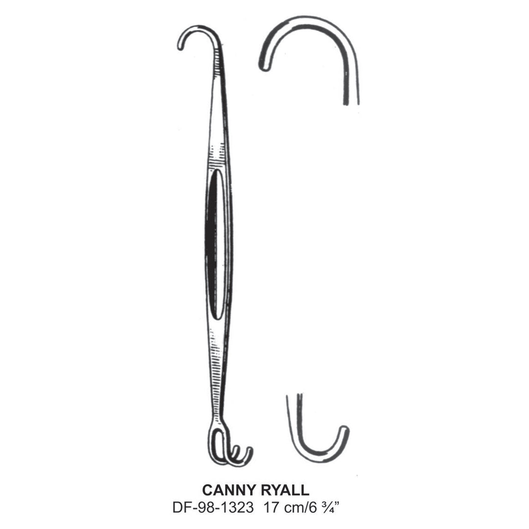 Canny Ryall Retractors,17cm  (DF-98-1323) by Dr. Frigz