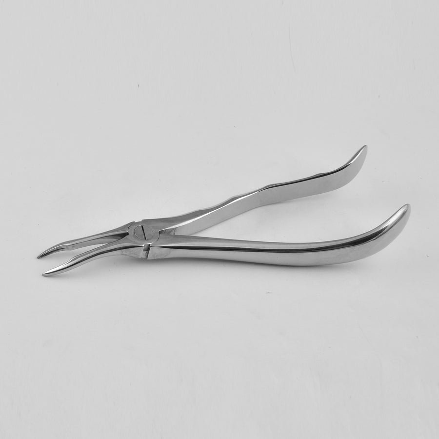 Upper Molar, Extracting Forceps Fine Tip Serrated Beaks (DF-Gh89) by Dr. Frigz
