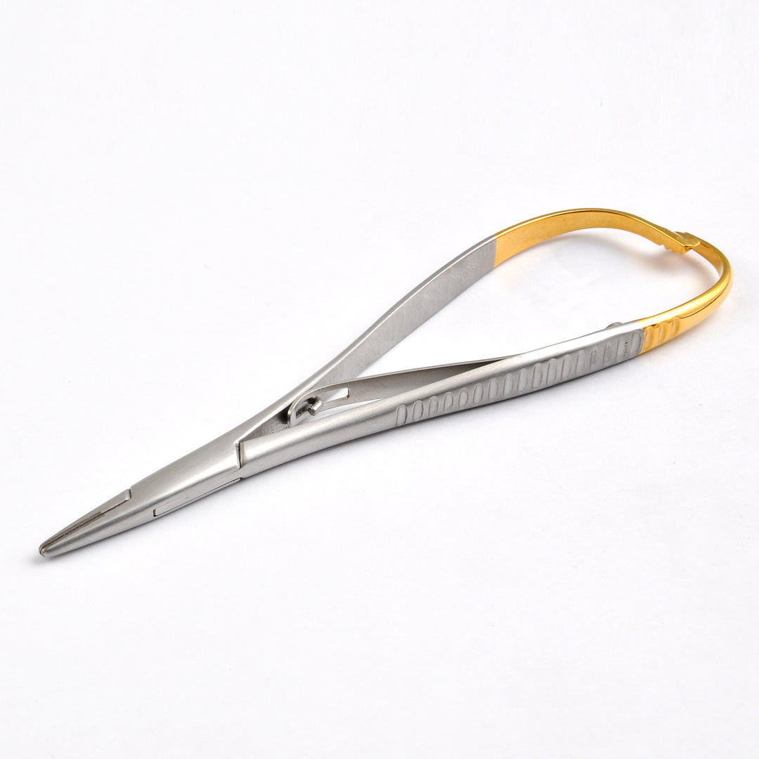 TC-Mathieu Needle Holder Delicate Jaws, Strong Action 14cm (DF-V-20-424-140) by Dr. Frigz