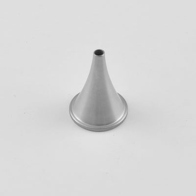 Hartmann Ear Specula, Fig.1, 4mm , 3.6cm   Inside Sand Blast Out Side Dull Finish (DF-V-372-4333Rd) by Dr. Frigz