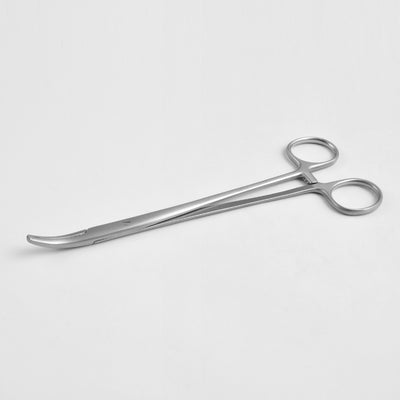 Mikulicz Peritoneal Clamp Forceps Curved With Screw Joint 1X2T, 20cm (DF-V-Bj310) by Dr. Frigz