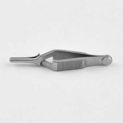 Mini Buldog Clamp  Straight, Serration Length 10mm , Totel Length 50 mm (DF-V-Fb362) by Dr. Frigz
