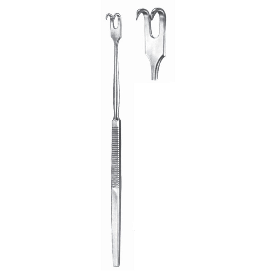 Kehlengriff Retractors Sharp 16cm (E-011-16) by Dr. Frigz