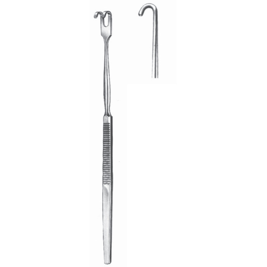 Kehlengriff Retractors Blunt 16cm (E-014-16) by Dr. Frigz