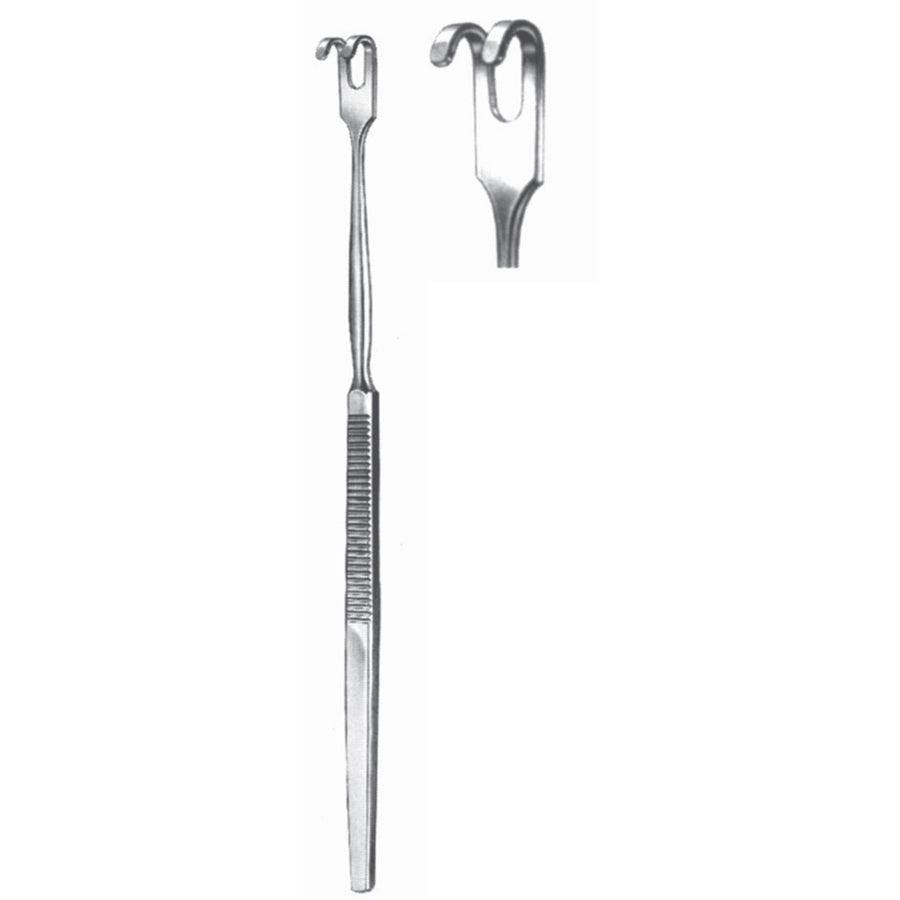 Kehlengriff Retractors Blunt 16cm (E-015-16) by Dr. Frigz