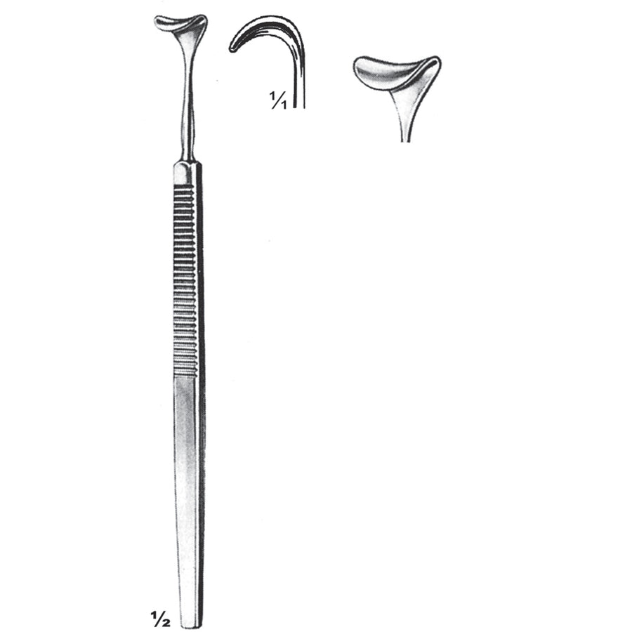 Desmarres Retractors 16cm 10 mm (E-019-10) by Dr. Frigz