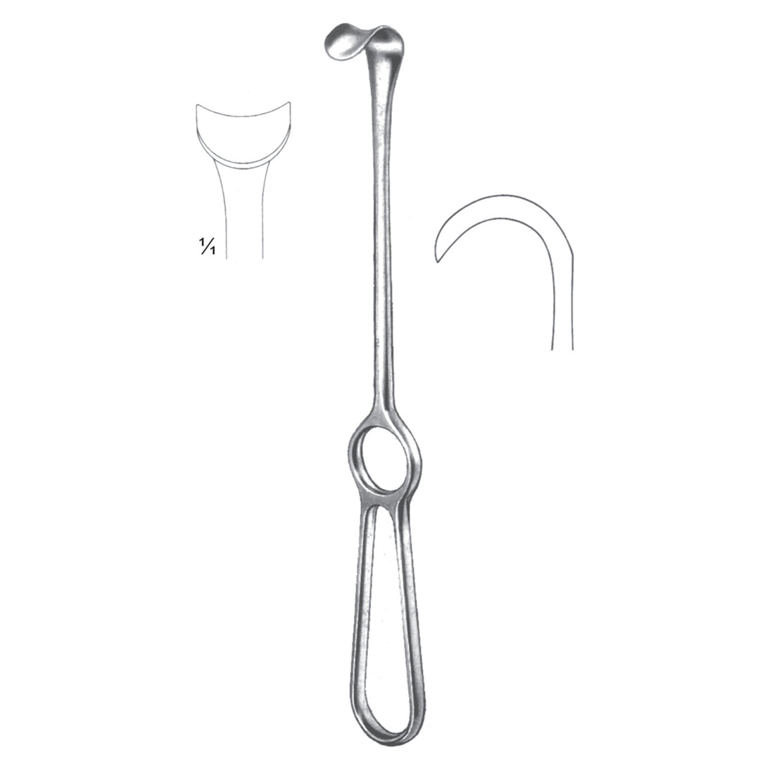 Kocher Retractors 19cm 21 X 14 mm (E-055-21) by Dr. Frigz