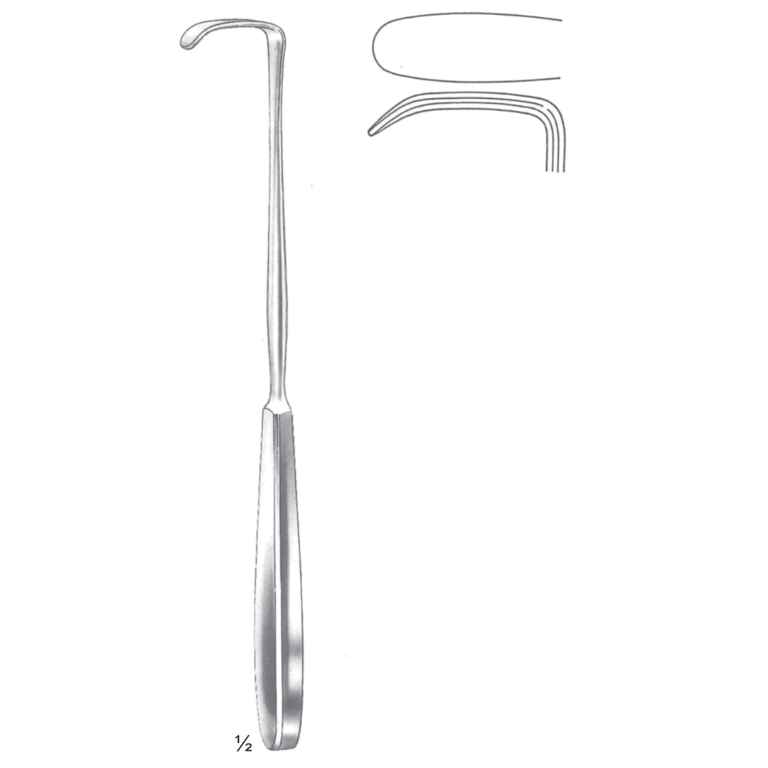 Langenbeck Retractors 22.5cm 30 X 11 mm (E-059-30) by Dr. Frigz