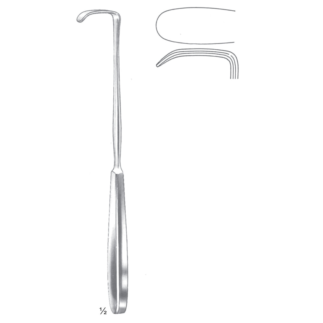 Langenbeck Retractors 22.5cm 30 X 14 mm (E-060-30) by Dr. Frigz