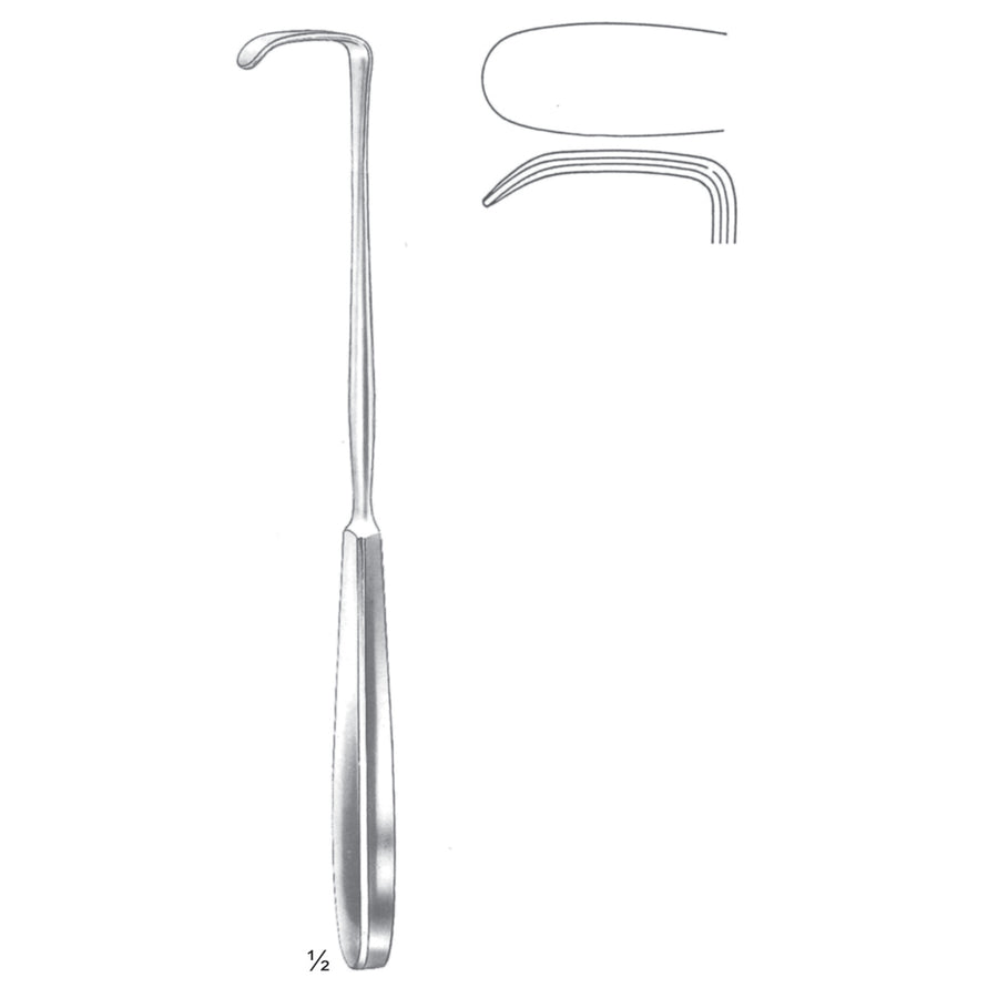 Langenbeck Retractors 22.5cm 30 X 14 mm (E-060-30) by Dr. Frigz