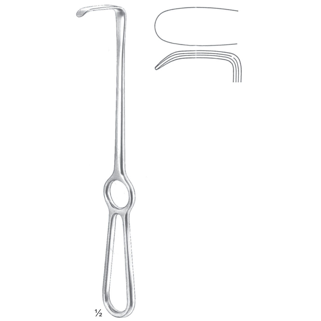 Langenbeck Retractors 22.5cm 30 X 14 mm (E-065-30) by Dr. Frigz