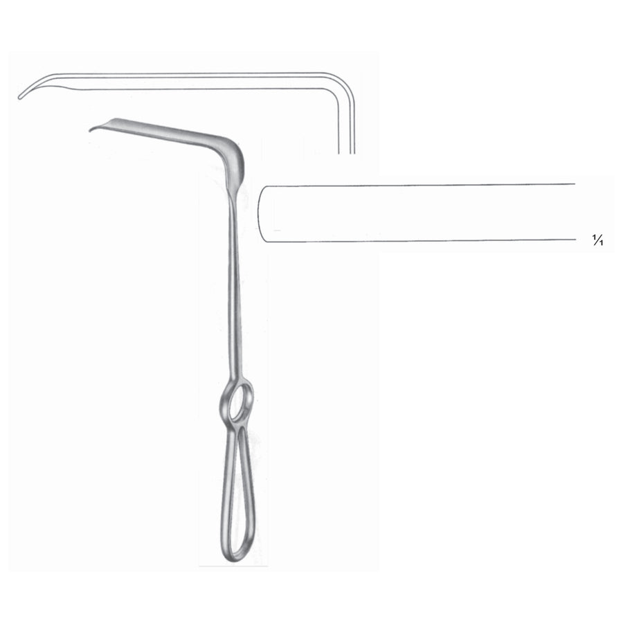 Obwegeser Retractors 24cm 80 X 16 mm (E-075-80) by Dr. Frigz