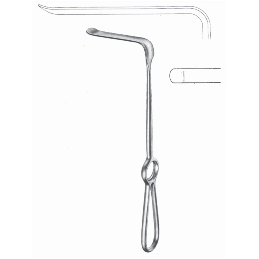 Obwegeser Retractors 24cm 25 X 7 mm (E-077-25) by Dr. Frigz