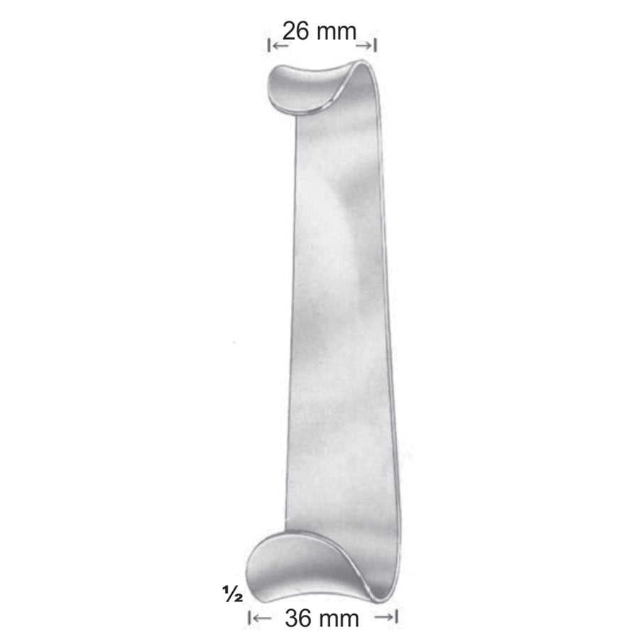 Roux Retractors 15cm Fig 2 36 X 26 mm (E-089-15) by Dr. Frigz