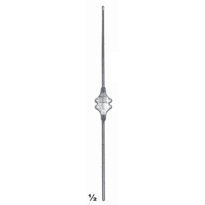 Bowmann Probes, Applicators One Side Cylindrical, One Side Painted Fig 4/4 1.3/1.4 mm (F-010-04) by Dr. Frigz