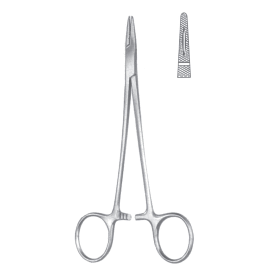 Crile-Wood Needle Holders Straight 15cm (I-005-15) by Dr. Frigz